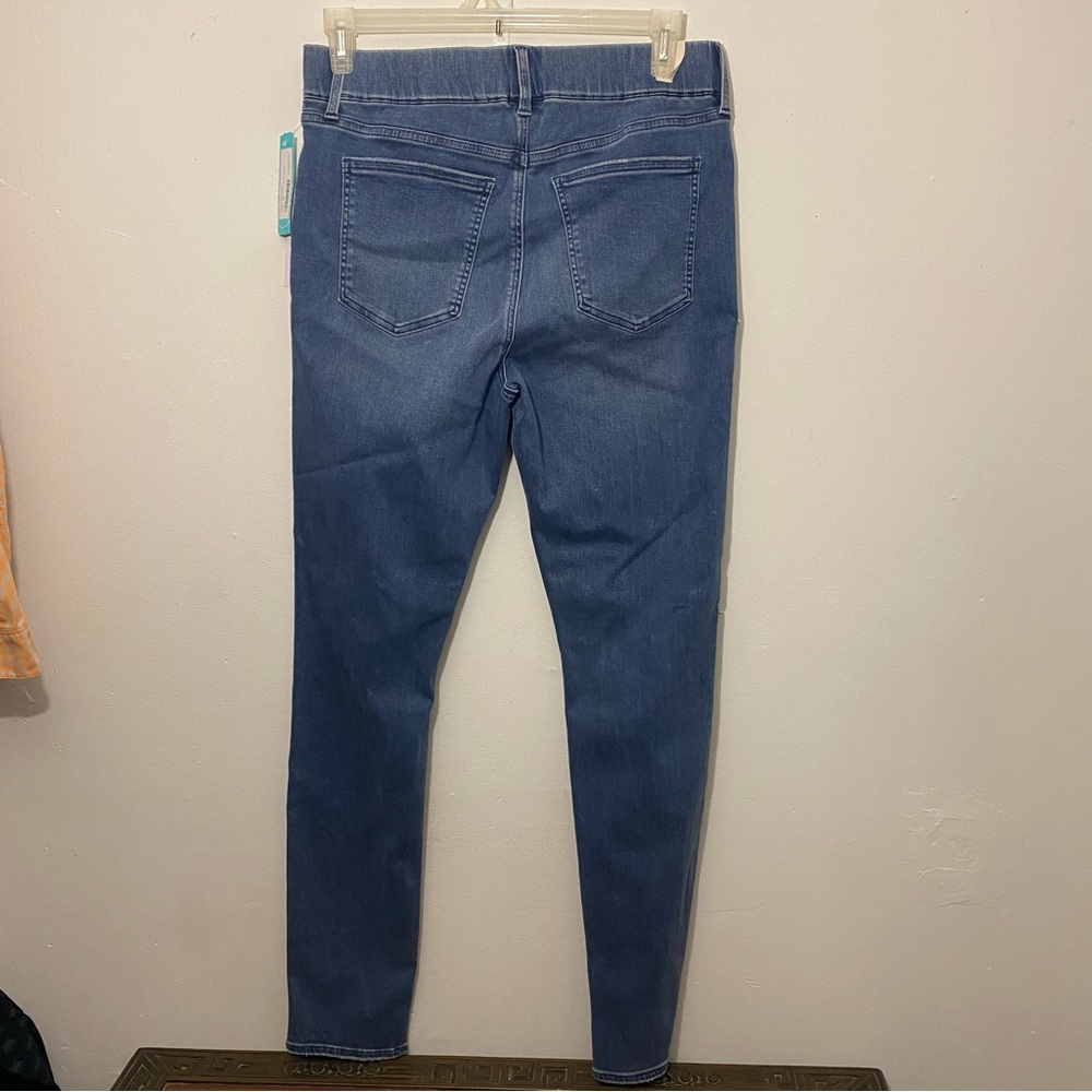 NWT Cosmic Blue Love Indigo Jeggings: Size 14 - Picture 4 of 9